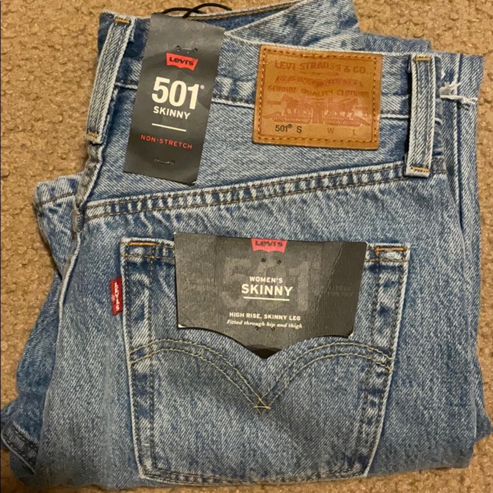 Brand New Levi’s 501 jeans